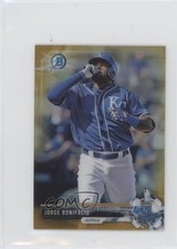 2017 Bowman Chrome Minis Prospects Gold Refractor 38/50 Jorge Bonifacio 0s3