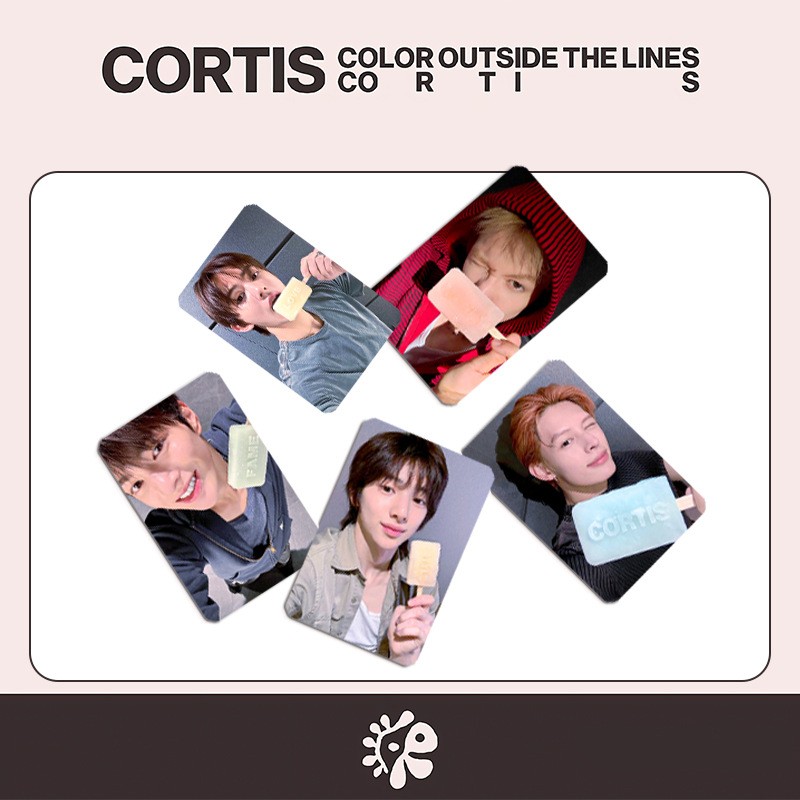 5pcs/set CORTIS Self Made Photocards Special Cards ‌JAMES‌