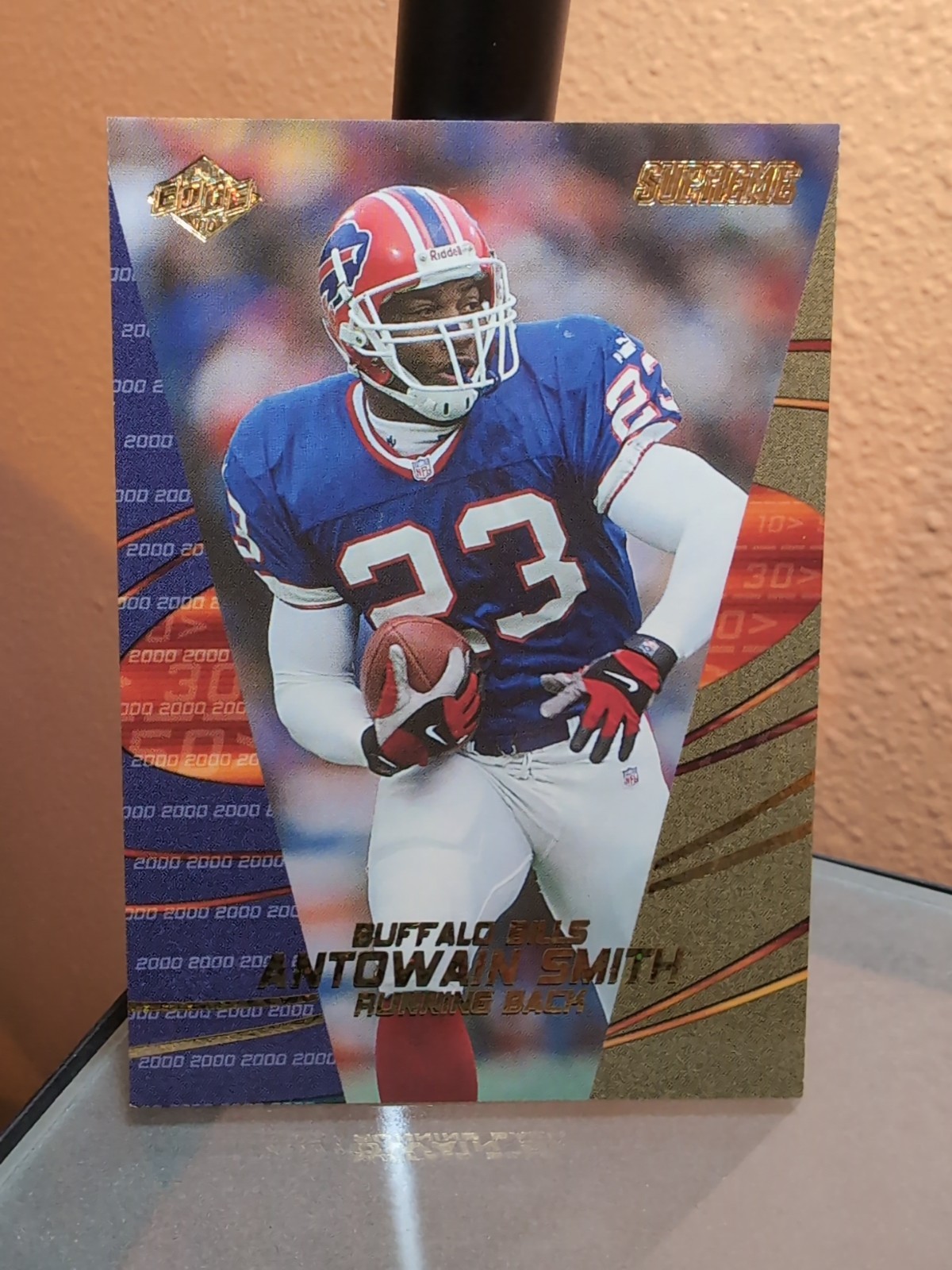 2000 Collector's Edge Supreme Antowain Smith #17 Hologold /200 Buffalo Bills
