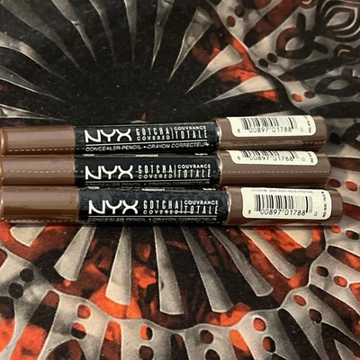 (3 PACK) NYX Professional Gotcha Covered Concealer Pencil - Deep Rich - Image 1 of 4