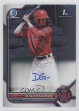 2022 Bowman Chrome Prospect Auto Denzer Guzman #CPA-DG Auto 0n3c