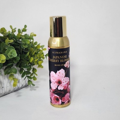 Japanese Cherry Blossom High Fragrance Room Spray 6.34 oz by GC Fragrance ~ Gold