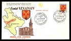 Mayfairstamps France FDC 1955 Comtat Venaissin capital Carpentras old France Fir