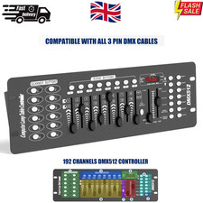 DMX512 192 Channel Operator Console Deck Controller For Stage DJ Disco Lighting