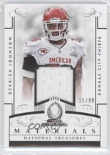 2014 Panini National Treasures Pro Bowl Materials 11/99 Derrick Johnson 0ot6