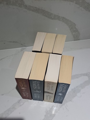 Game Of Thrones George R R Martin Books Set 1-7 A Song Of Ice & Fire Map - Picture 18 of 24