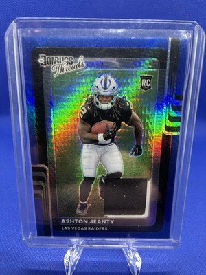 2025 Panini Donruss Optic Ashton Jeanty (RC) Blue Hyper Threads Raiders