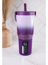 Brumate RESA 35 OZ   VIOLET CRUSH Purple Glitter Ombre Cup NWT