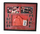 Mike Tyson Signed Custom Framed Boxing Glove Shadow Box Display 21.5x25.5x2
