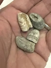 Authentic Civil War Era Minie Minnie Ball Bullets set of 4 South Carolina 1800’s