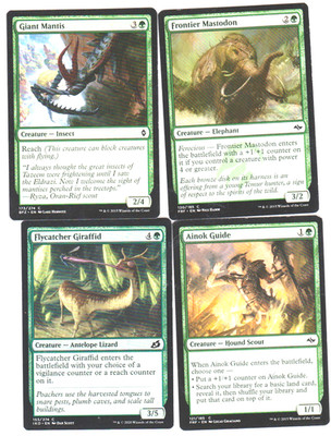 ANIMAL JUNGLE GREEN DECK 40 CARDS N-MINT MTG MAGIC UNPLAYED JII-60 $3 OFF DEAL