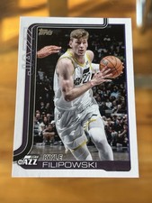 Kyle Filipowski 134 2025-26 Topps Flagship Basketball. Utah Jazz