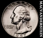 1957 Silver Washington Quarter - Choice Gem Brilliant Unc  Lustrous  #i5244