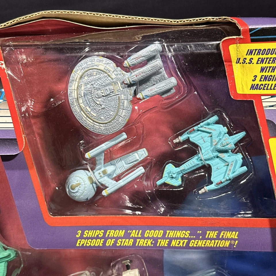 Micro Machines Star Trek Edición Limitada #030224 Juego Coleccionista II Galoob Foto 2 de 4