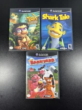 3 Games Barnyard (Nintendo GameCube, 2006)Tak And The Power Of Juju Shark tale