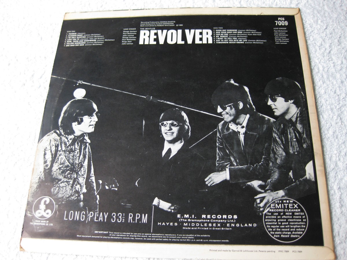 The Beatles ‎– Revolver , PMC 7009 , Vinyl LP Album , STEREO , UK