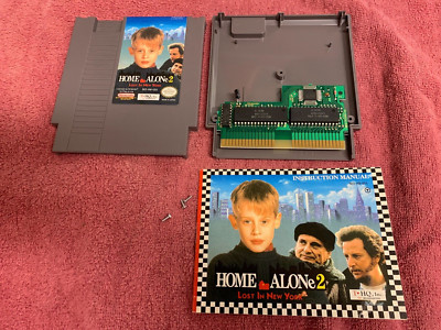 Home Alone 2: Lost in New York (Nintendo NES 1992) Cleaned original ...
