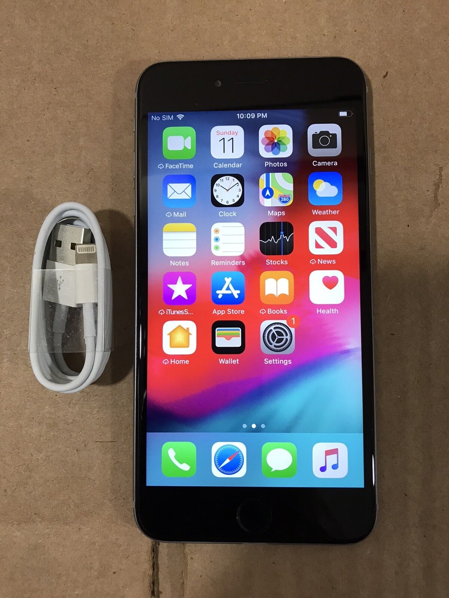 iPhone6プラス 64GB Apple iPhone 6 Plus - 64GB - Space Gray (Unlocked) A1522 (CDMA +