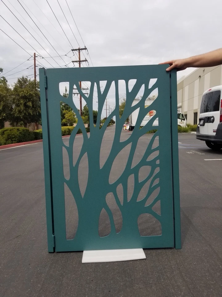 Custom Size| Stylish Art Design| Pedestrian Metal Fence| Gate For Home Security - Image 2 of 4