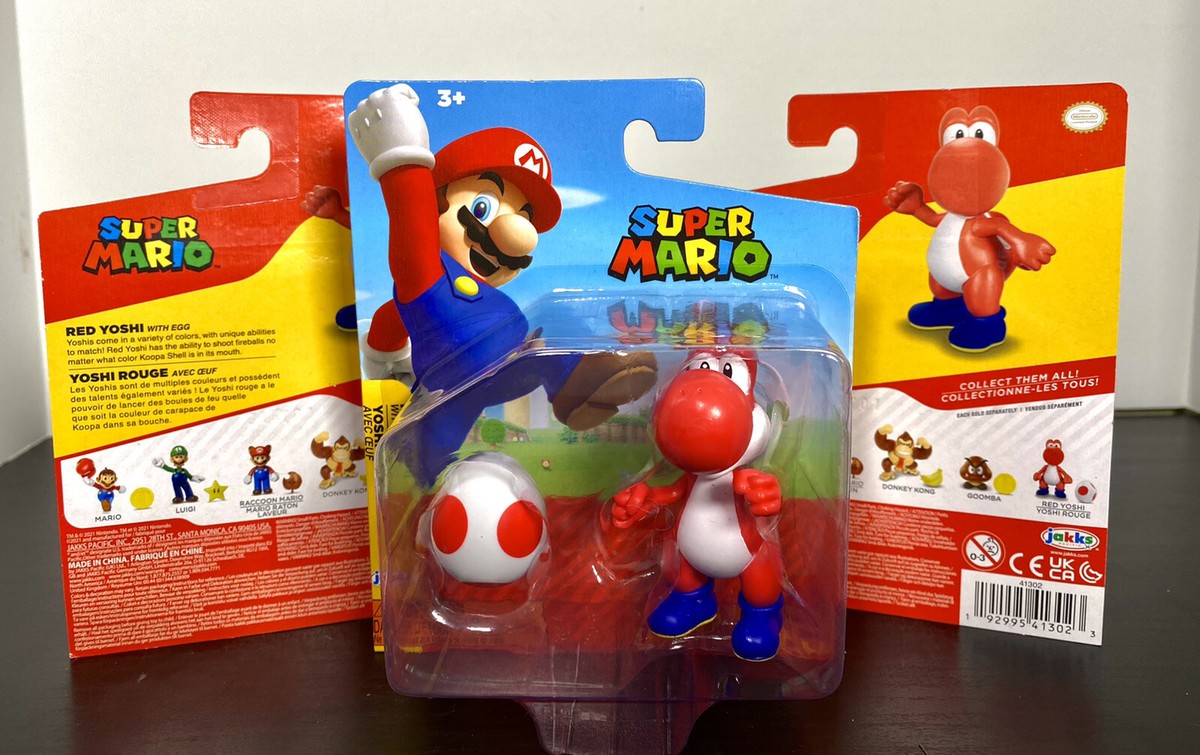 2021 JAKKS Pacific World of Nintendo 2.5in. Figure: RED YOSHI (w