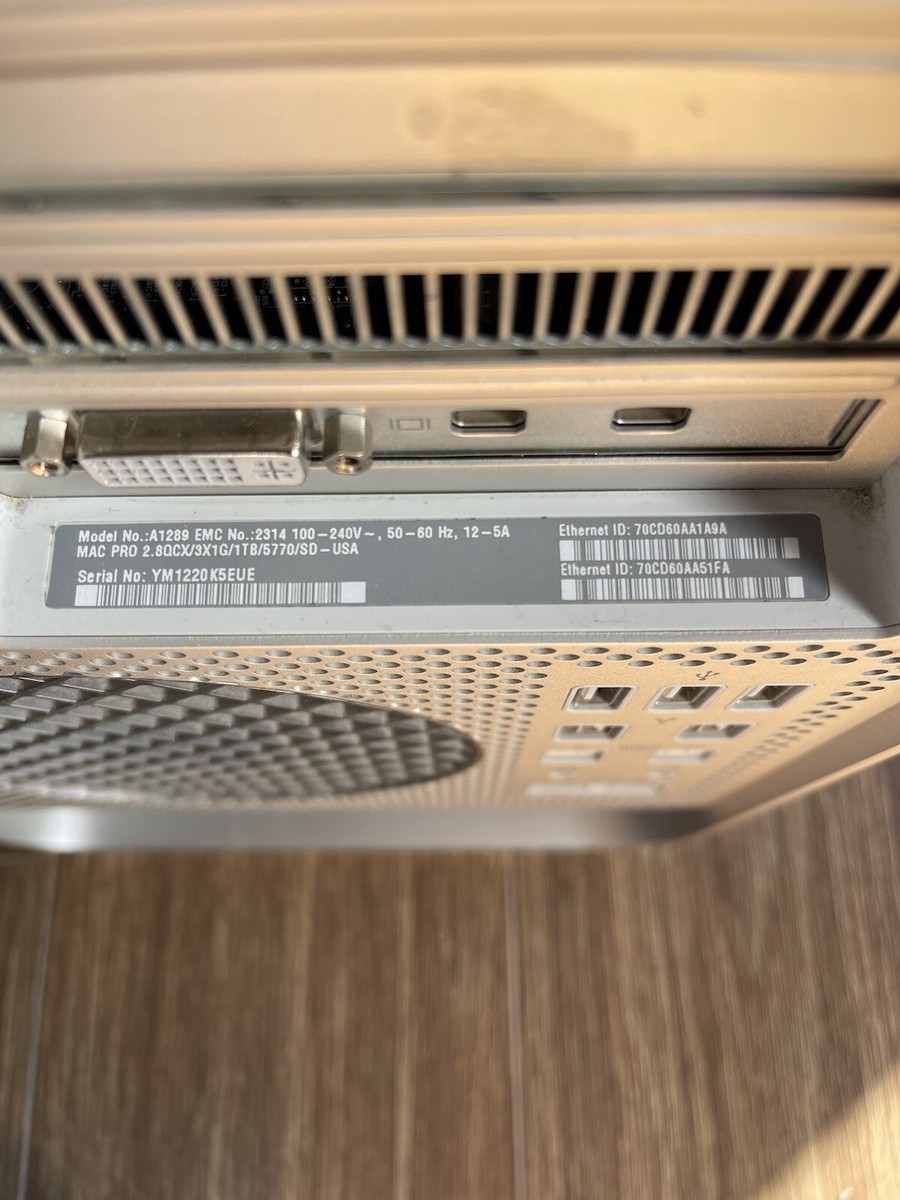 Apple Mac Pro A1289 Desktop - (2009) | eBay