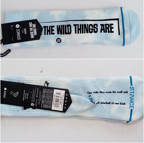 Stance Casual Kids Socks Where The Wild Things Are Size Lg (3-5.5) "New" - Picture 3 of 4