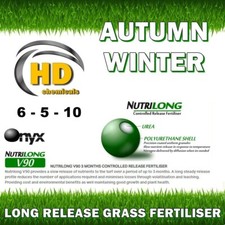 Grass Fertiliser Autumn/Winter 6-5-10 1500g Slow Release NutriLong V90 Fertilize