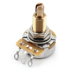 1x TAOT Custom CTS 525K Pot 3/4” Long Split Shaft Audio Taper 5% Tolerance