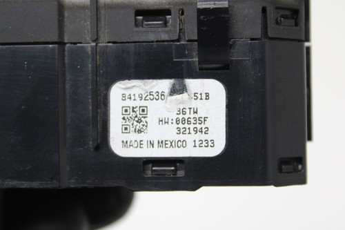2016-2024 CHEVROLET MALIBU LEFT SIDE DASHBOARD PANEL HEADLIGHT SWITCH OEM - Foto 5 di 6