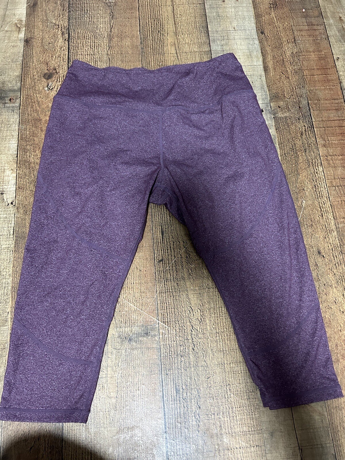 Raypose Legging Capris Athletic Wear Purple Xl Stretch yoga Work out