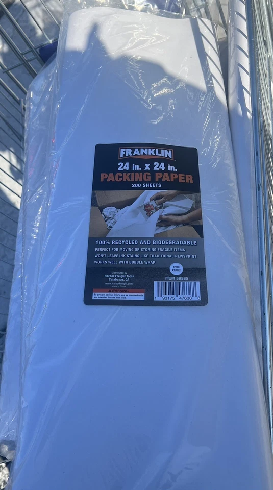 Packing Paper 24in x 24in 200 Sheets 100% Recycled & Biodegradable - Image 2 of 3