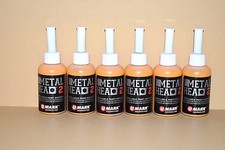 6 Metal Head2 Paint Markers 2 Oz Yellow Auto Salvage Industrial Junk Yard Crafts