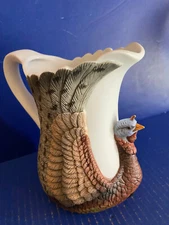 1987 Wild Turkey Fliers Club Limited Edition Porcelain Pitcher Austin Nichols Co