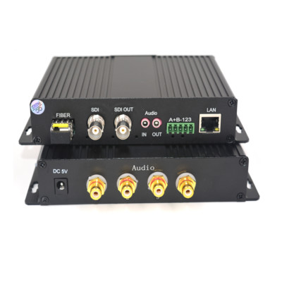 HD-SDI Video/Audio/Ethernet Fiber Optical Media Converters TX / RX, LC 1310/1550