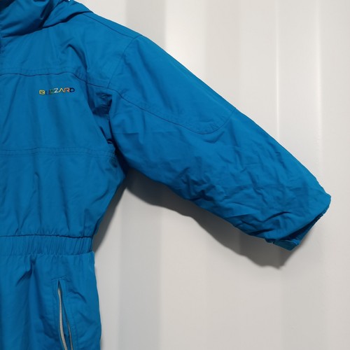 Blizzard Kids/Boys/Girls Size K 8 All in One Ski Snow Suit Blue Hooded Youth - Picture 3 of 20