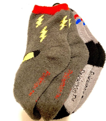 Kids Unisex 2 Pair S/M 7.5-3.5 Size PoKeMoN Cozy Crew Socks Brand New So Soft - Picture 3 of 7