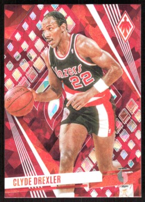 2023-24 5455E PANINI PHOENIX RED ICE CLYDE DREXLER Portland Trail Blazers #240