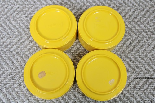 1960s-70s Heller Massimo Vignelli Yellow Kitchenware Set (Plates/Bowls/Cups) - Bild 17 von 22