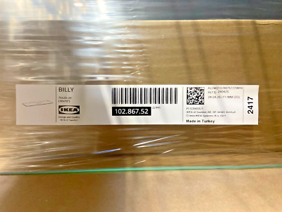 IKEA BILLY Bookcase With Glass Doors photo