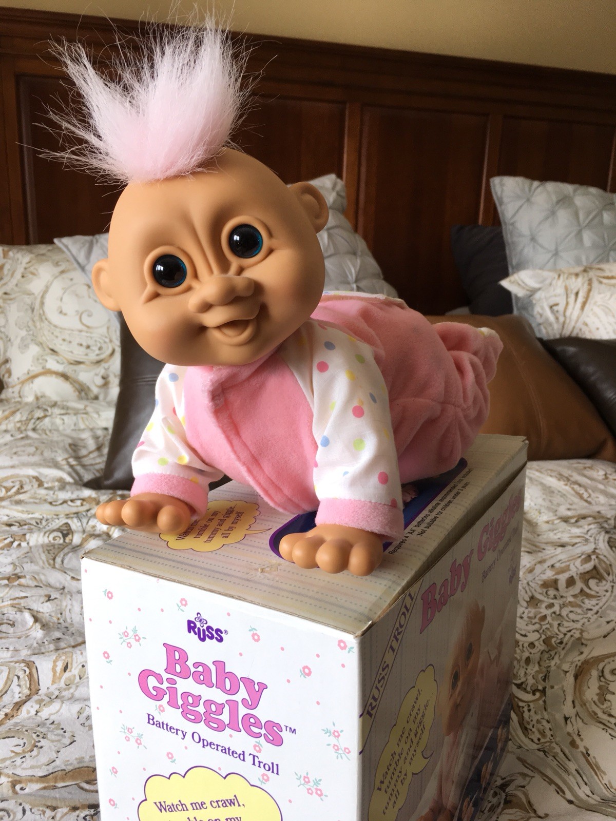 baby giggles troll doll