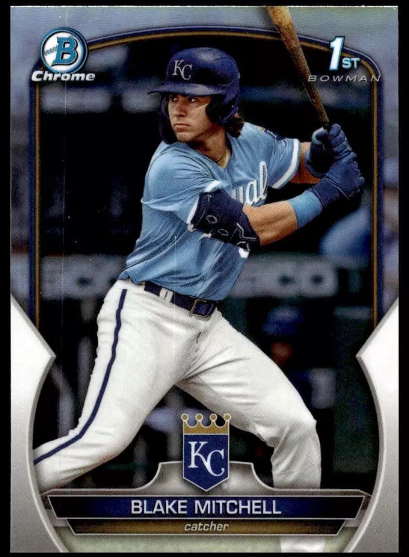 2023 Bowman Draft #BDC-133 Blake Mitchell Chrome Refractor