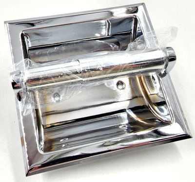 Moen 575 Donner Collection Recessed Paper Holder - Chrome Bathroom Accessory