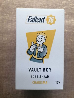Fallout 76 Vault Boy Bobble Head 13cm - Charisma - NEU/OVP