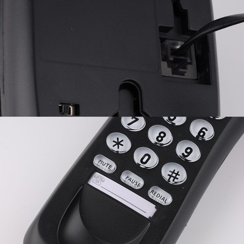 Festnetz Kabel gebundenes Telefon Desktop Haus telefone Home Office - Zdjęcie 8 z 12