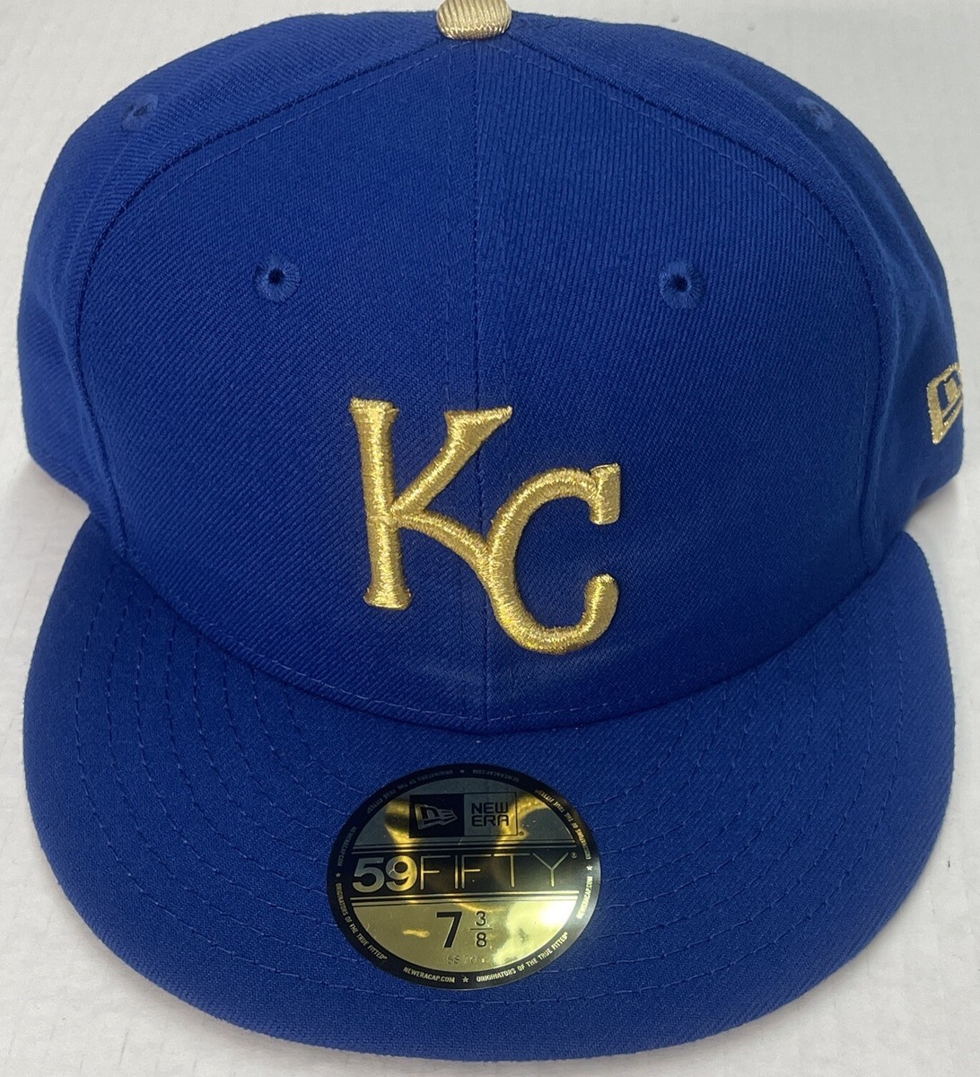 Size:73/8 MLB NEW ERA 59FIFTY KANSAS CITY ROYALS FITTED HAT CAP 