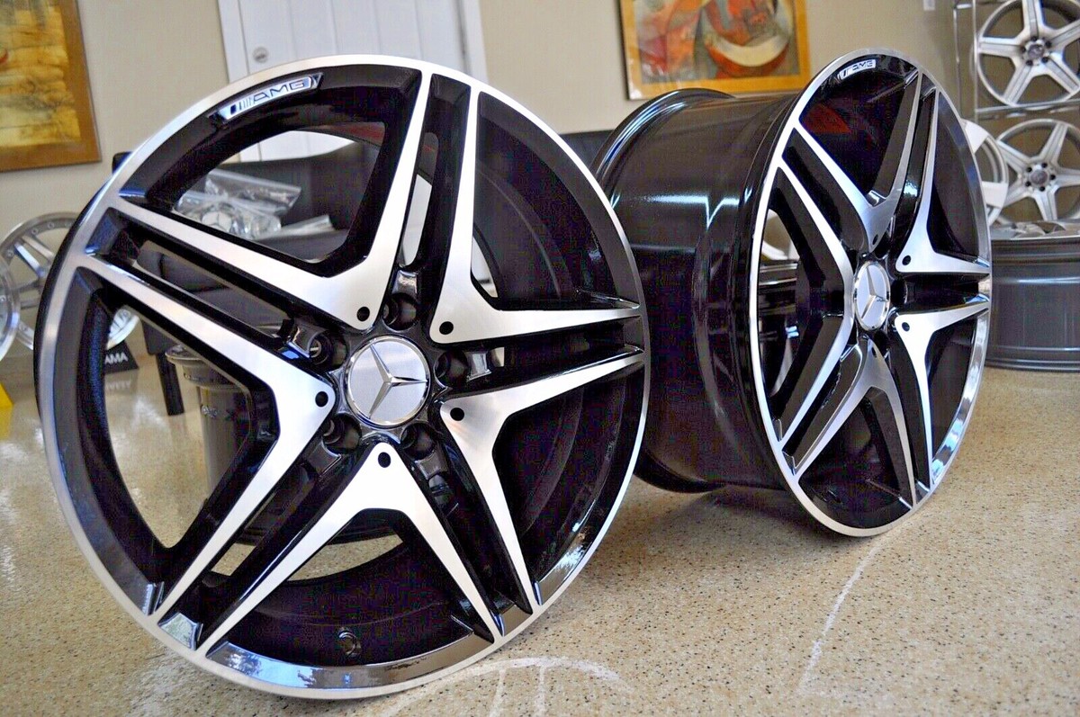 MERCEDES 19 INCH CLS63 RIMS WHEELS NEW 19/8.5 19/9.5 FIT CLS550