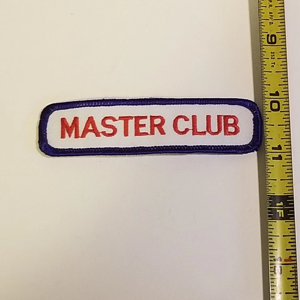 Masters Club Patch Martial Arts Karate Embroidered 4" x 1" Lot of 25 - Image 4 of 4