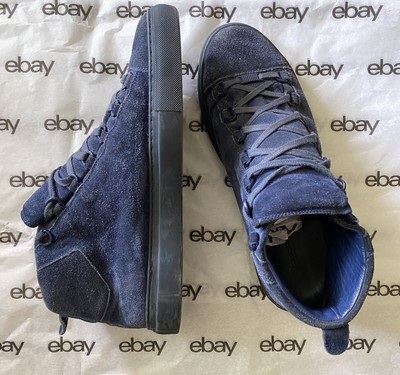 balenciaga arena suede blue