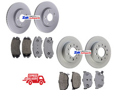 FOR HYUNDAI COUPE 2002-2010 1.6 2.0 2.7 FRONT AND REAR BRAKE DISCS AND PADS SET