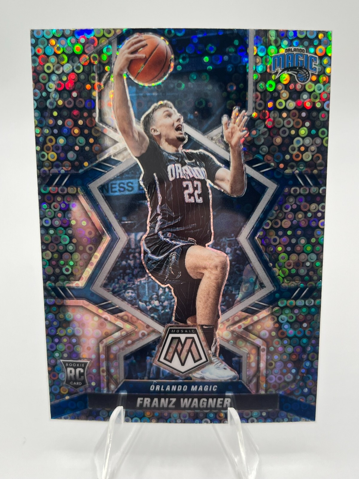 2021-22 Panini Mosaic - Franz Wagner #220 Silver Fast Break Prizm Rookie RC